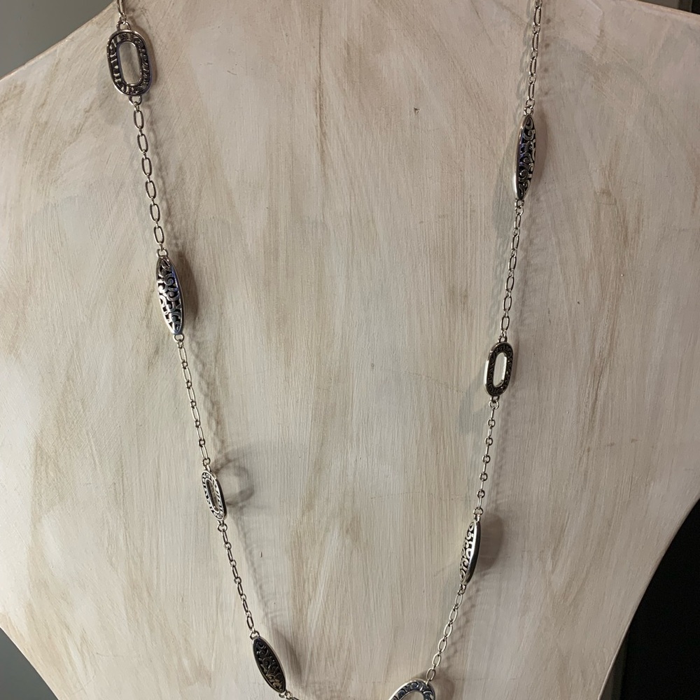 Elegant Silver Chain Necklace
